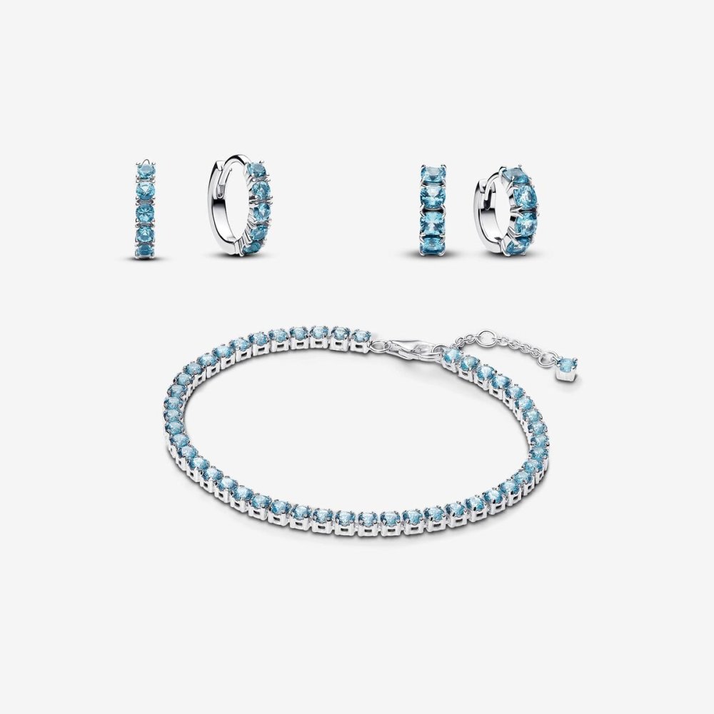 Pandora Silver S925 ALE The feeling of summer jewelry set
