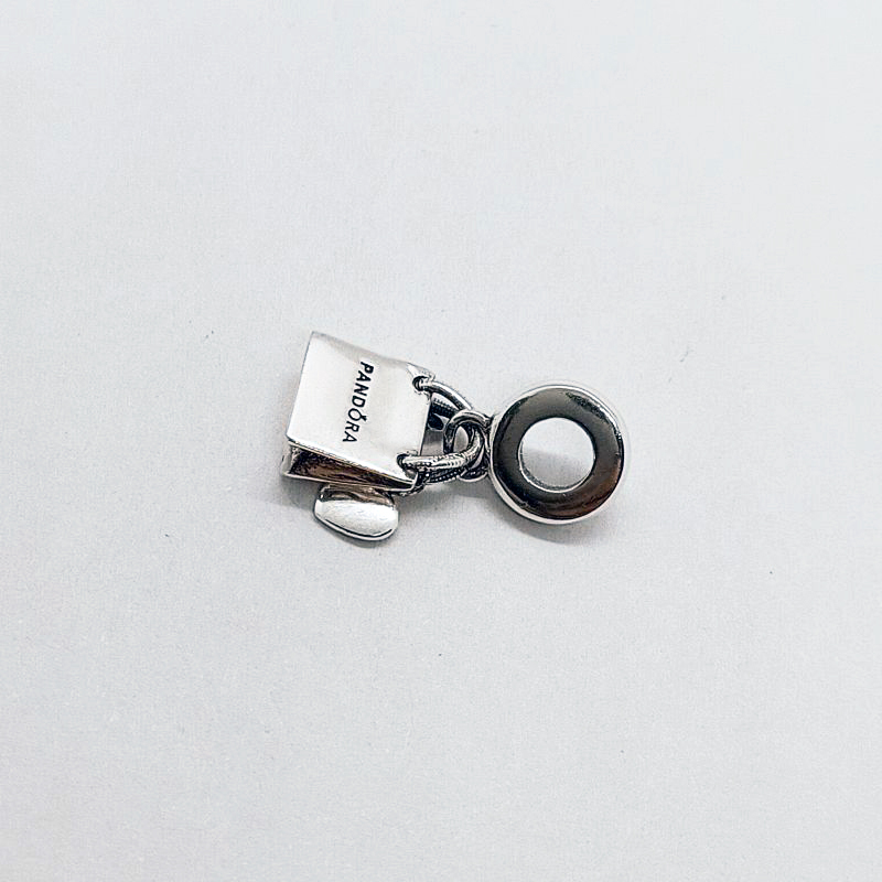 Pandora Shopping Bag Charm Sterling Silver