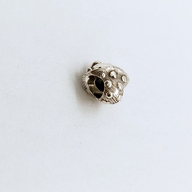 Pandora Cute Mushroom Charm Sterling Silver