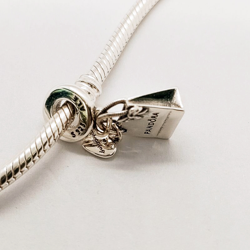 Pandora Shopping Bag Charm Sterling Silver