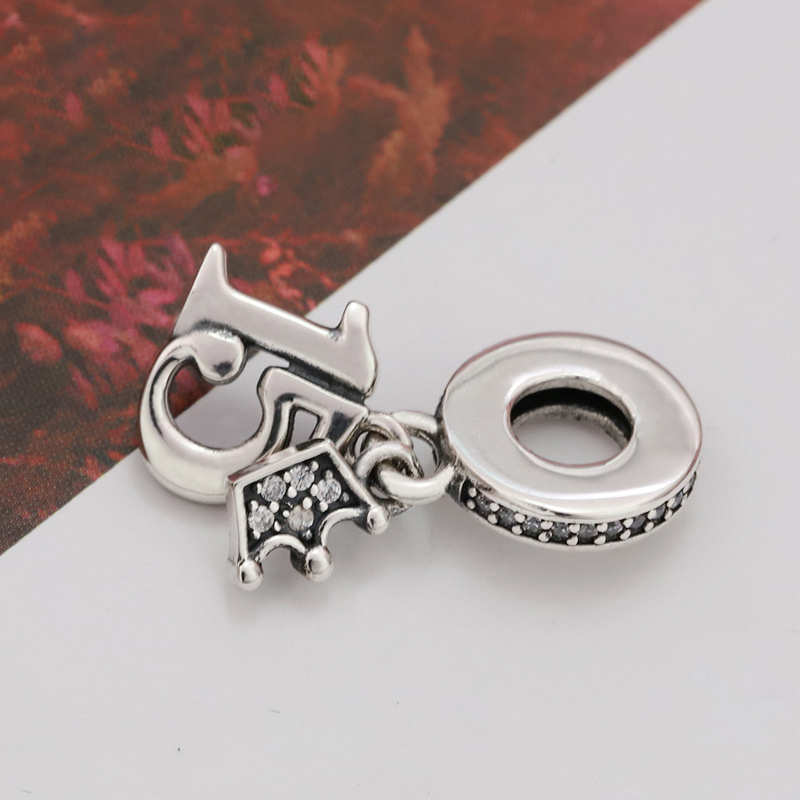 Pandora 15th Birthday Charm Sterling Silver