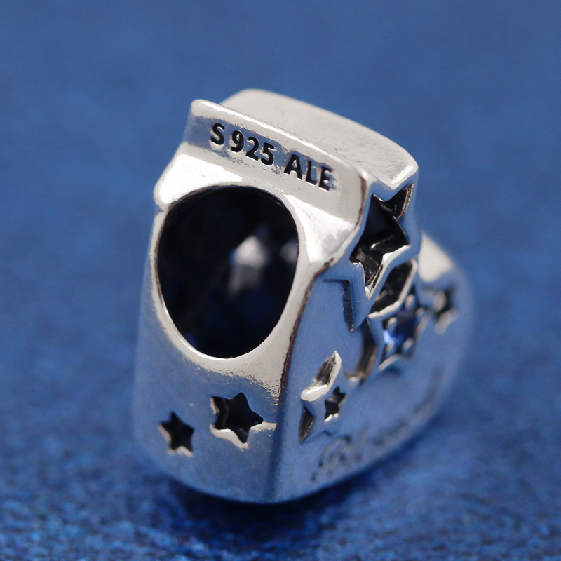 PANDORA 925 Thankful Heart & Blessed Stars Charm