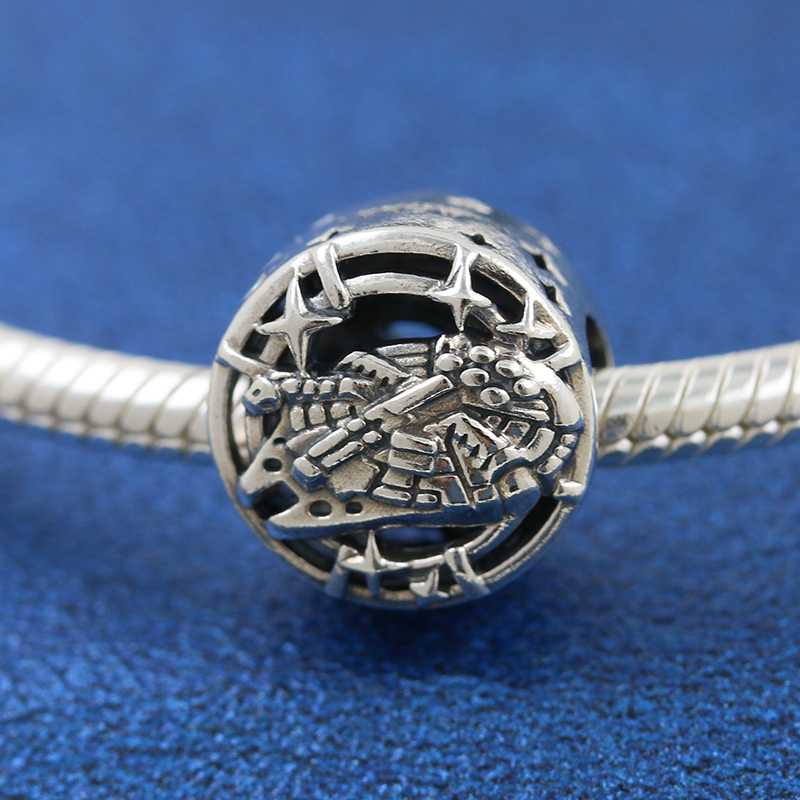 Pandora Han Solo & Leia Kiss Charm Sterling Silver