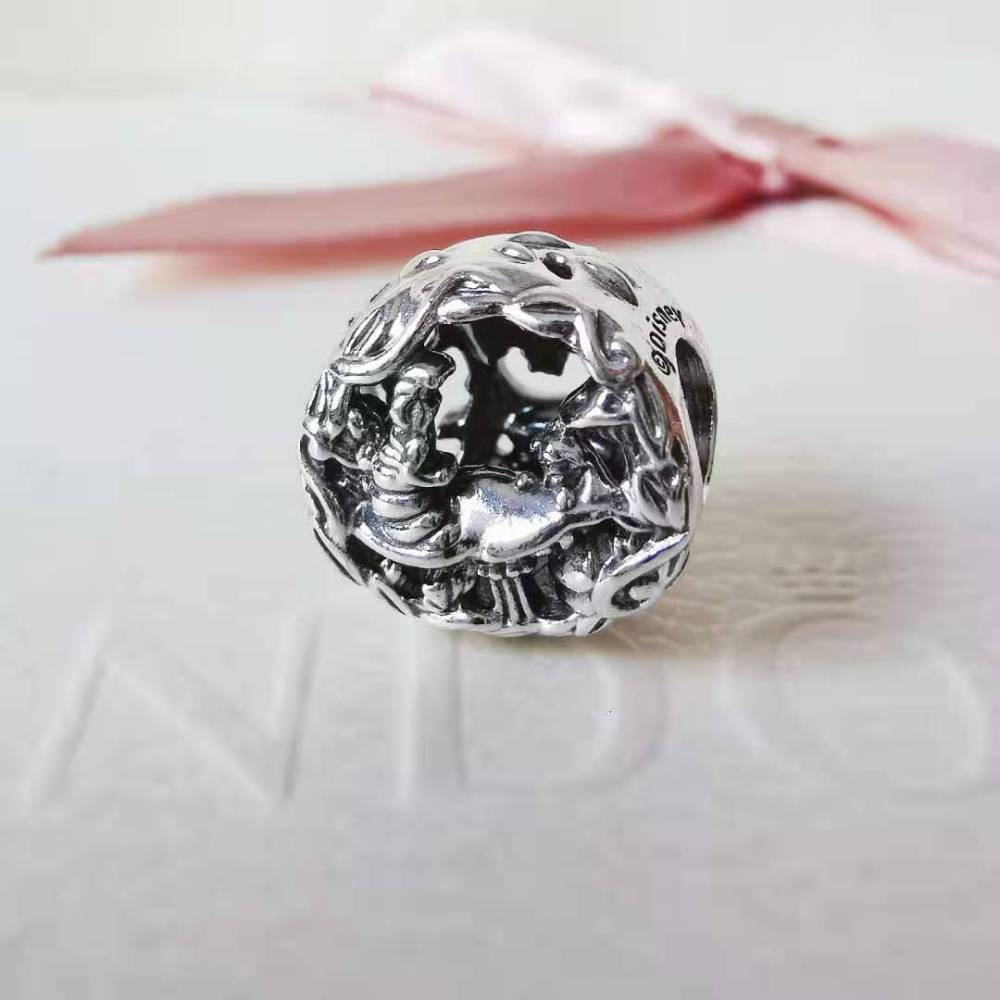 PANDORA  CHARM ALICE IN WONDERLAND, CHESHIRE CAT, CATEPILLER
