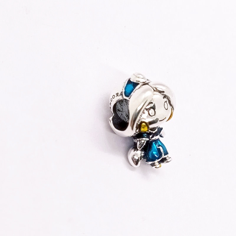 Pandora Sterling Silver Charm Aladdin Jasmine