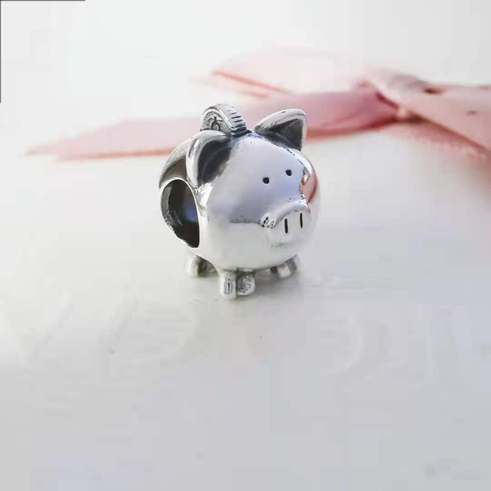 Pandora Cute Piggy Bank Sterling Silver Charm