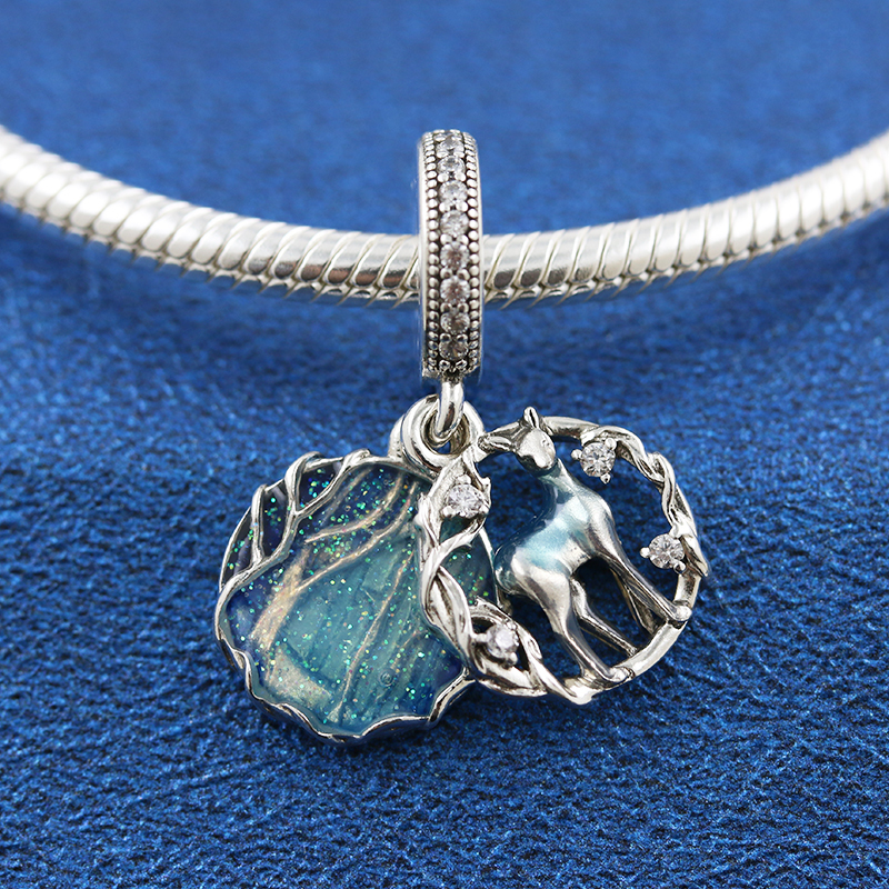 Pandora Harry Potter Snape Doe Patronus Dangle Charm Gift Bag ALE S925