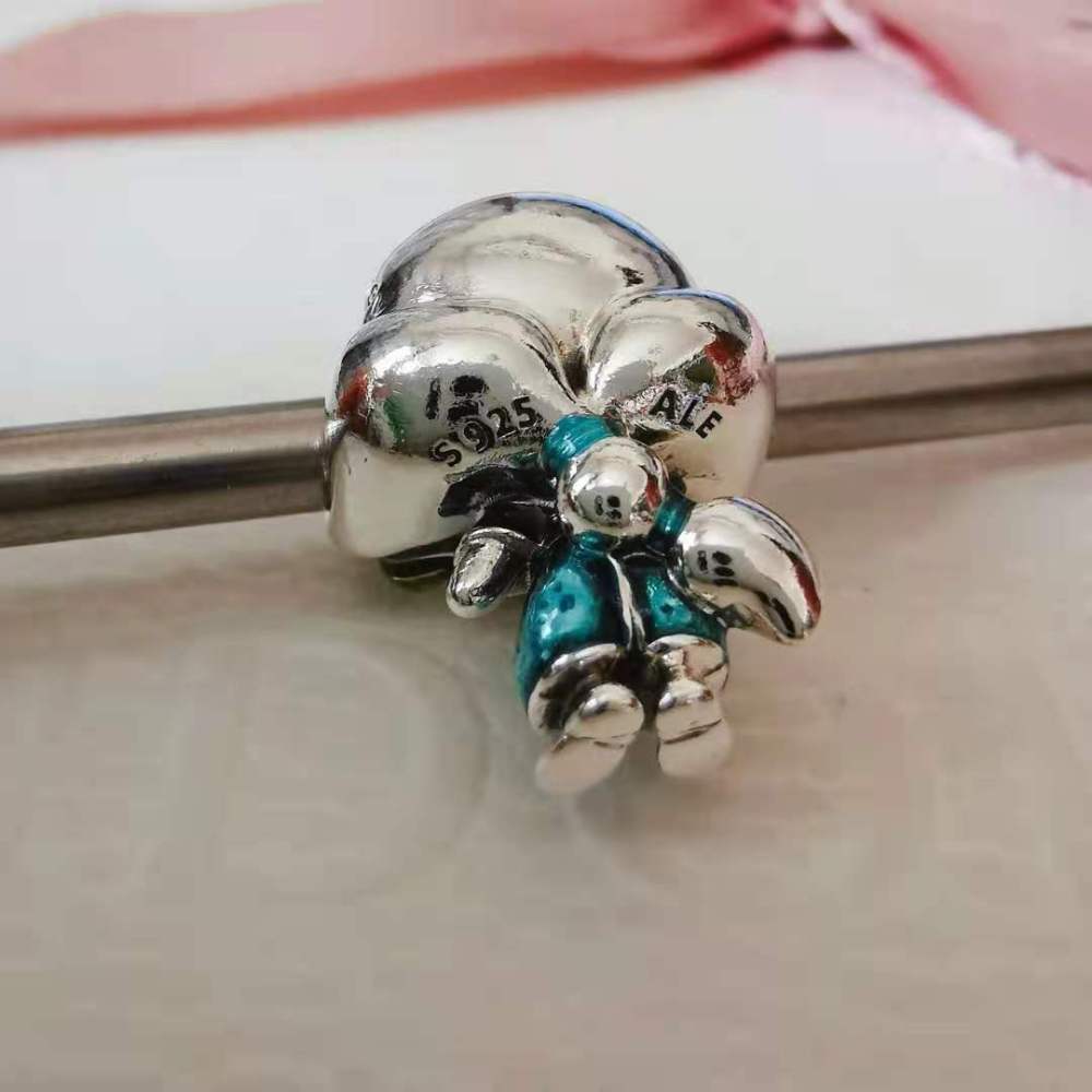 Pandora Sterling Silver Charm Aladdin Jasmine