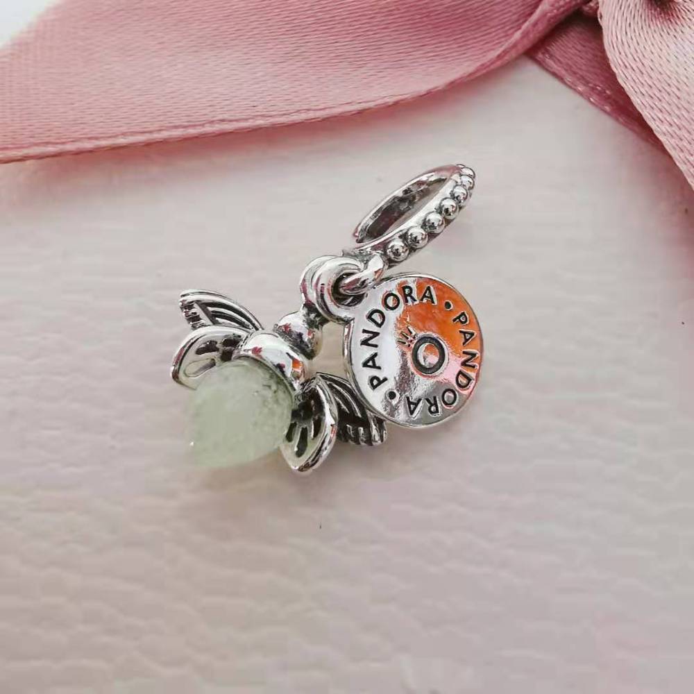 Pandora Glow in the dark Firefly Dangle Charm