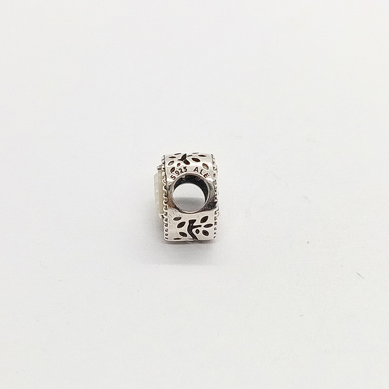 PANDORA Charm Sterling Silver ALE S925  OPENWORK HEART FAMILY TREE