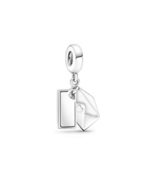 ALE S925 Pandora Envelope Charm  gift POUCH