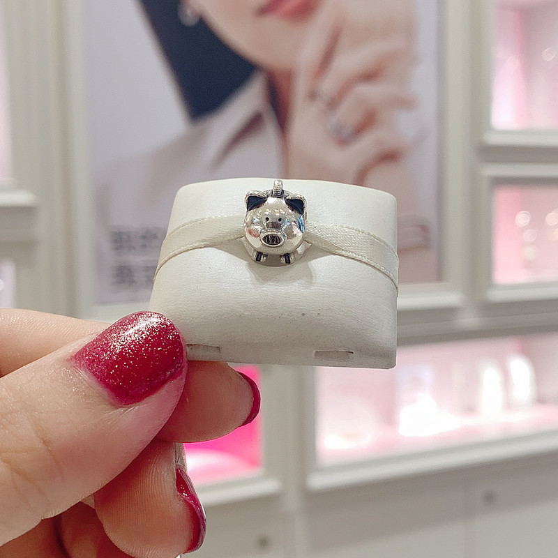 Pandora Cute Piggy Bank Sterling Silver Charm