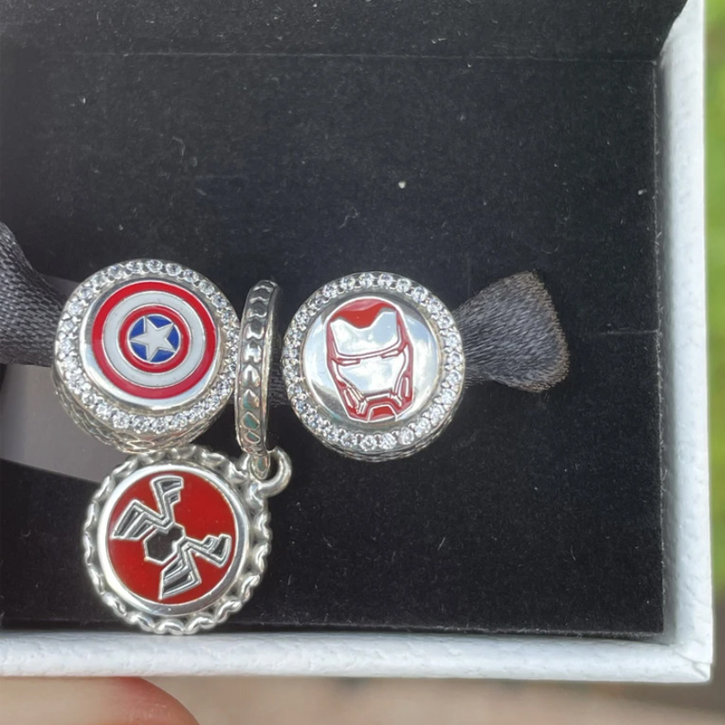 Marvel The Avengers Captain America Pandora Charm 2021
