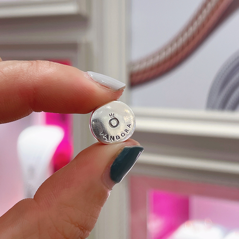 Pandora Pink Pavé Clip Charm