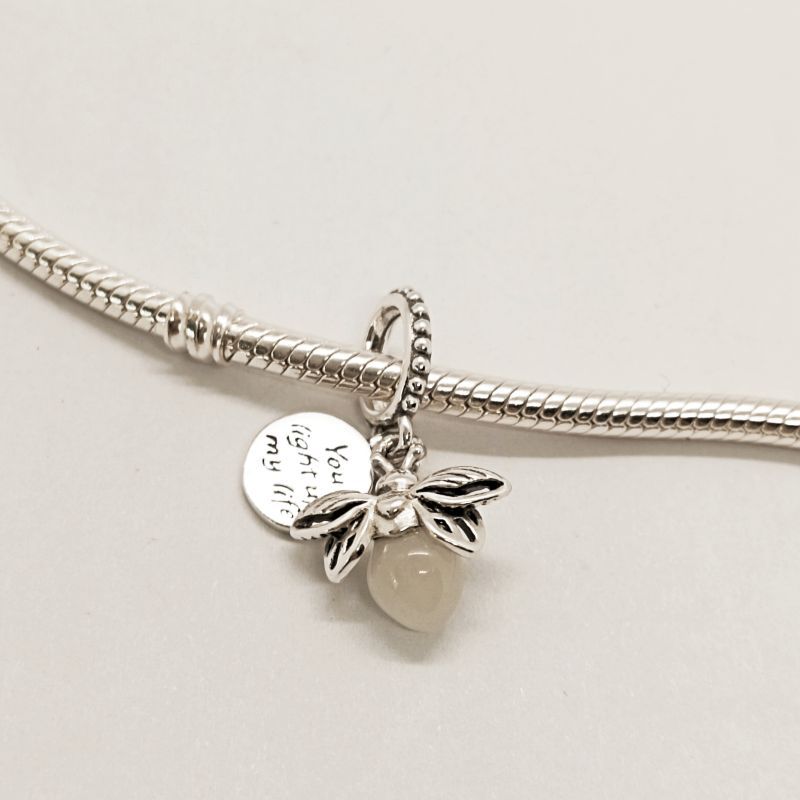 Pandora Glow in the dark Firefly Dangle Charm