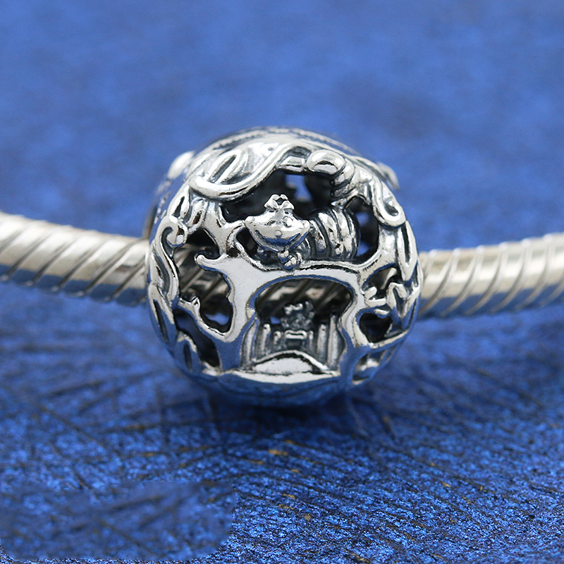 PANDORA  CHARM ALICE IN WONDERLAND, CHESHIRE CAT, CATEPILLER