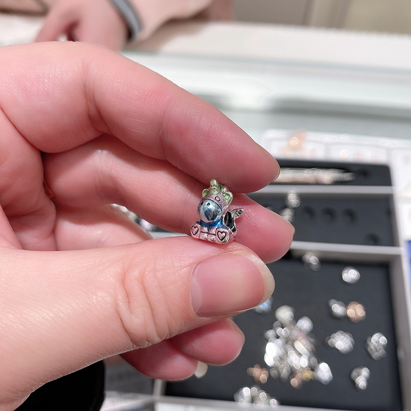 PANDORA Colourful Rainbow Bruno the Unicorn Charm
