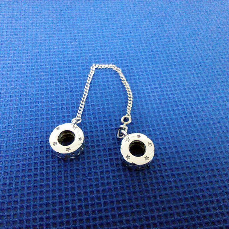 PANDORA Stars Galaxy Safety Chain ALE S925