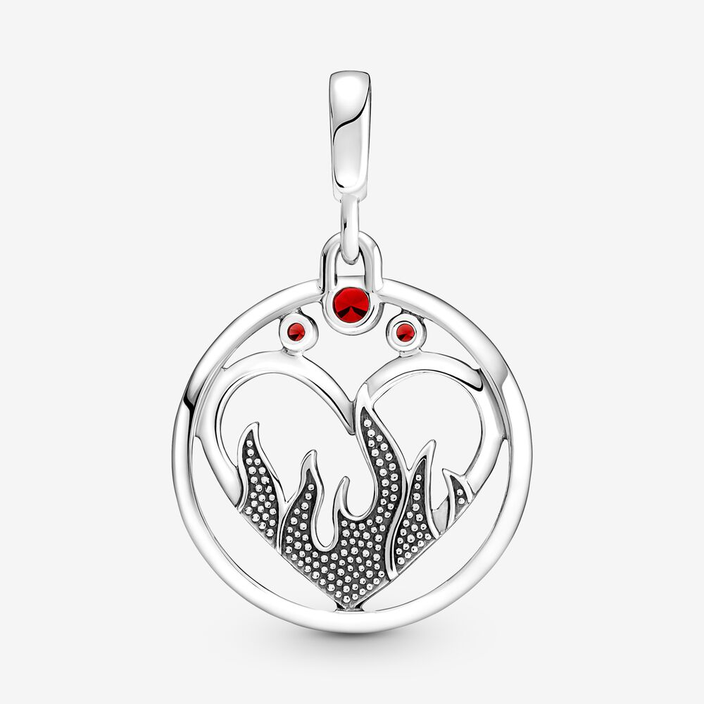 S925 Pandora ME Fire Inside Medallion Charm gift POUCH