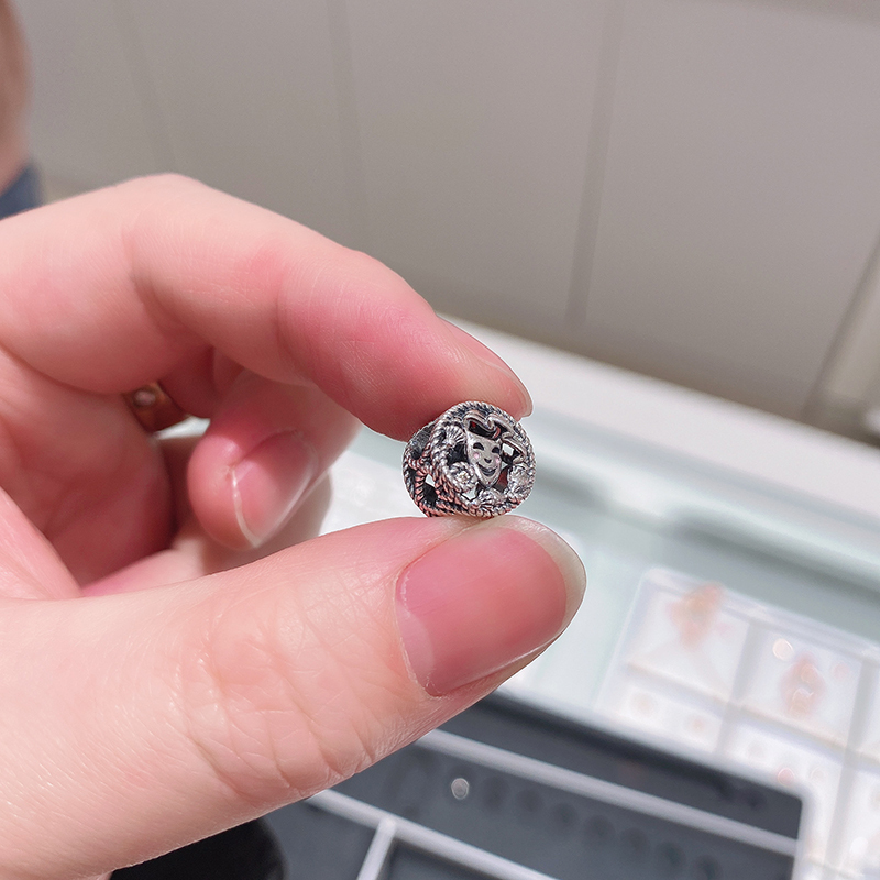 Pandora Comedy & Tragedy Drama Masks Charm
