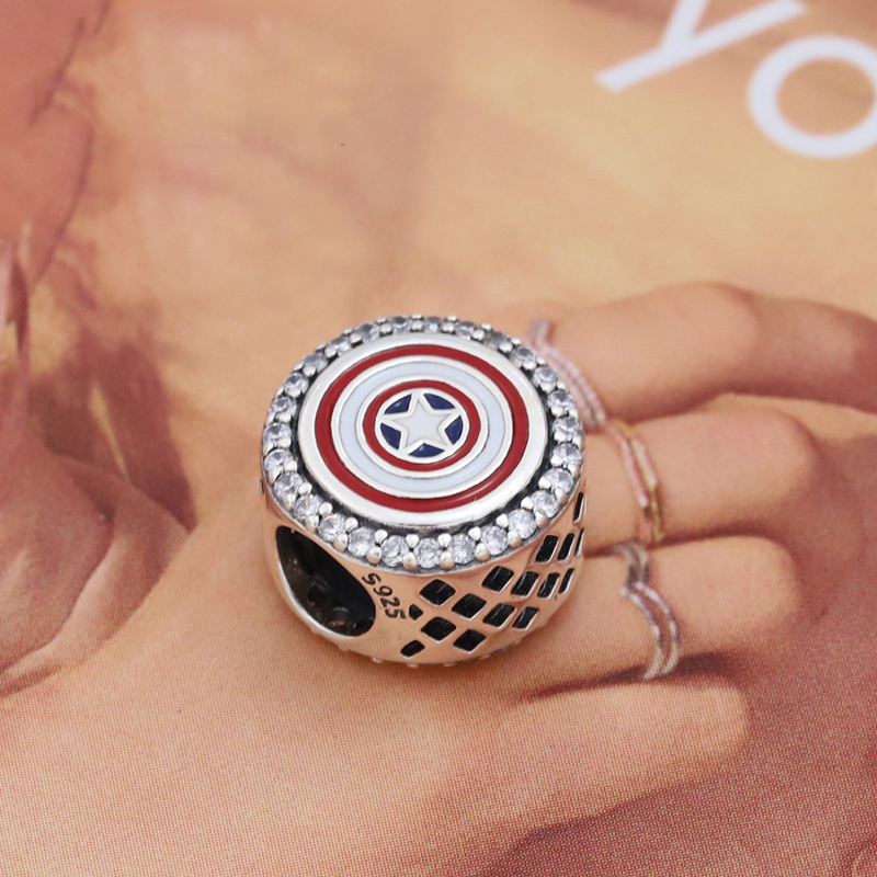 Marvel The Avengers Captain America Pandora Charm 2021