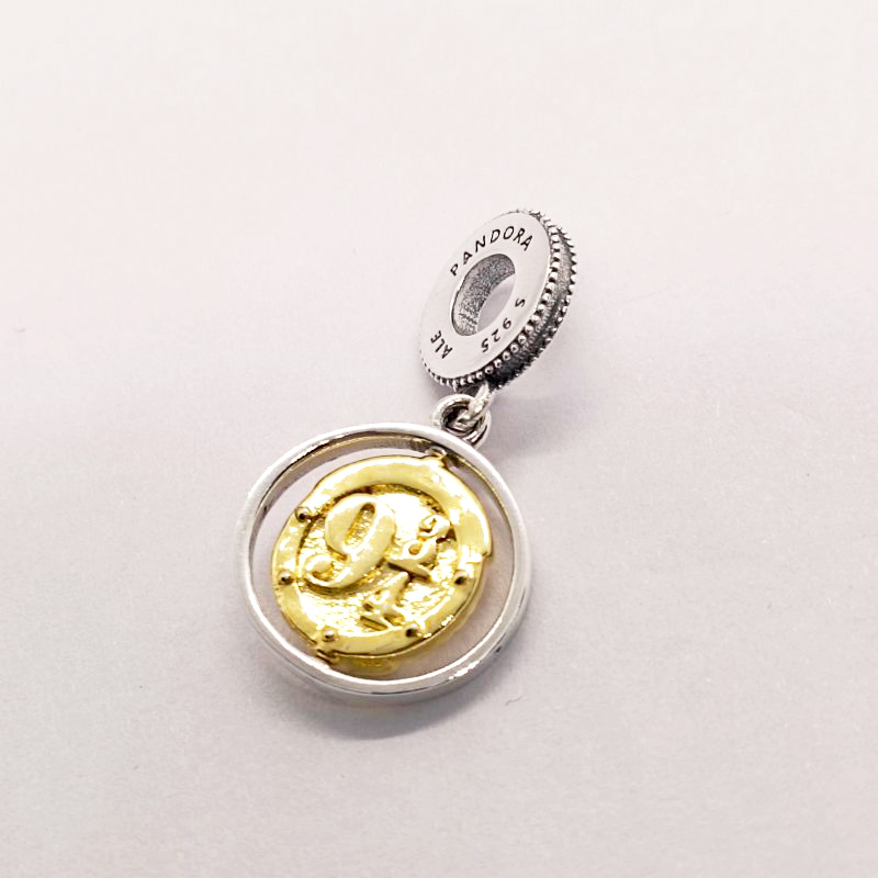 Pandora Harry Potter Hedwig Spinning Dangle Charm Gift Bag ALE S925