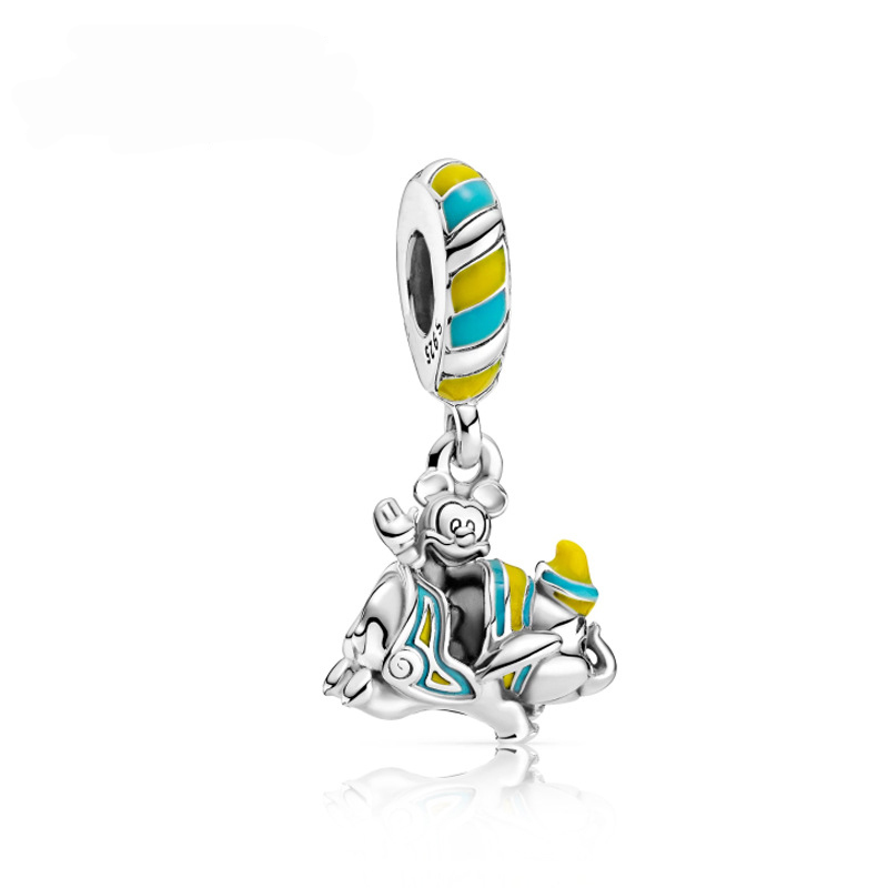 PANDORA Charm Mickey Mouse On Dumbo the Flying Elephant Gift