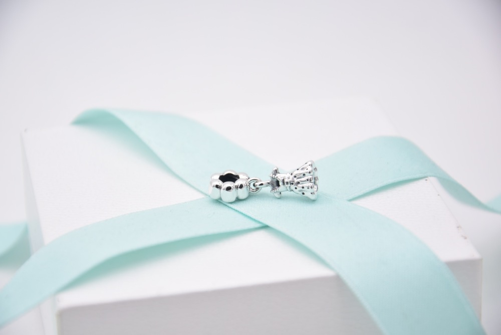 Pandora Dangle Party Girl Dress Charm ALE 925