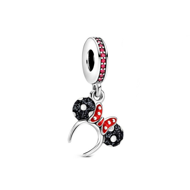Pandora Glittering Minnie Ears Dangle Charm