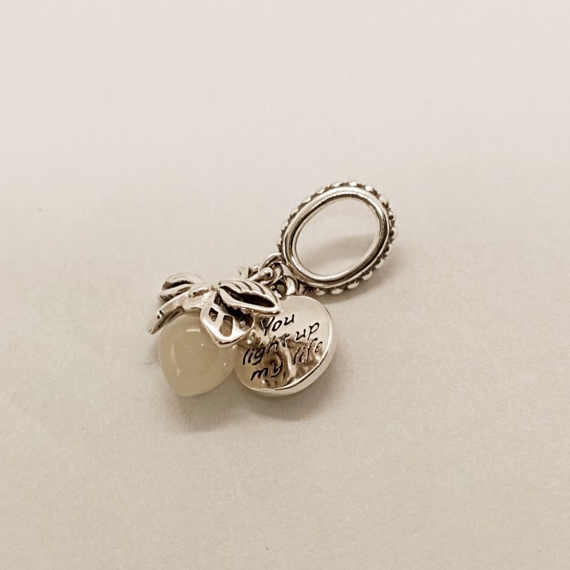 Pandora Glow in the dark Firefly Dangle Charm