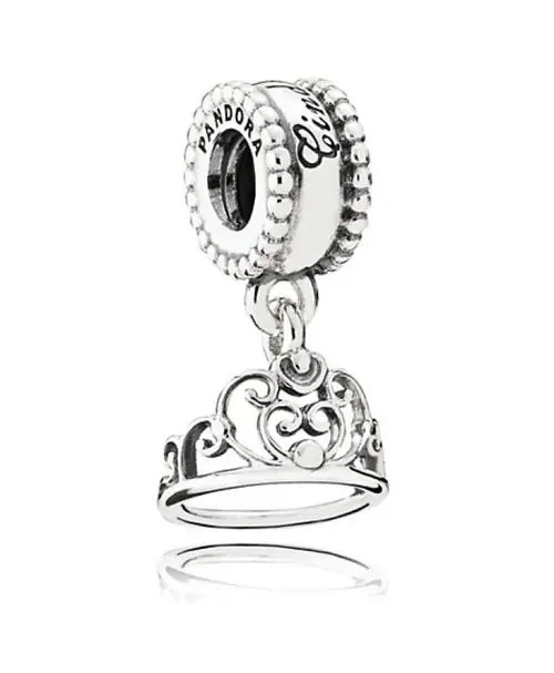Pandora Charm  Cinderella's Tiara Sterling Silver Dangle