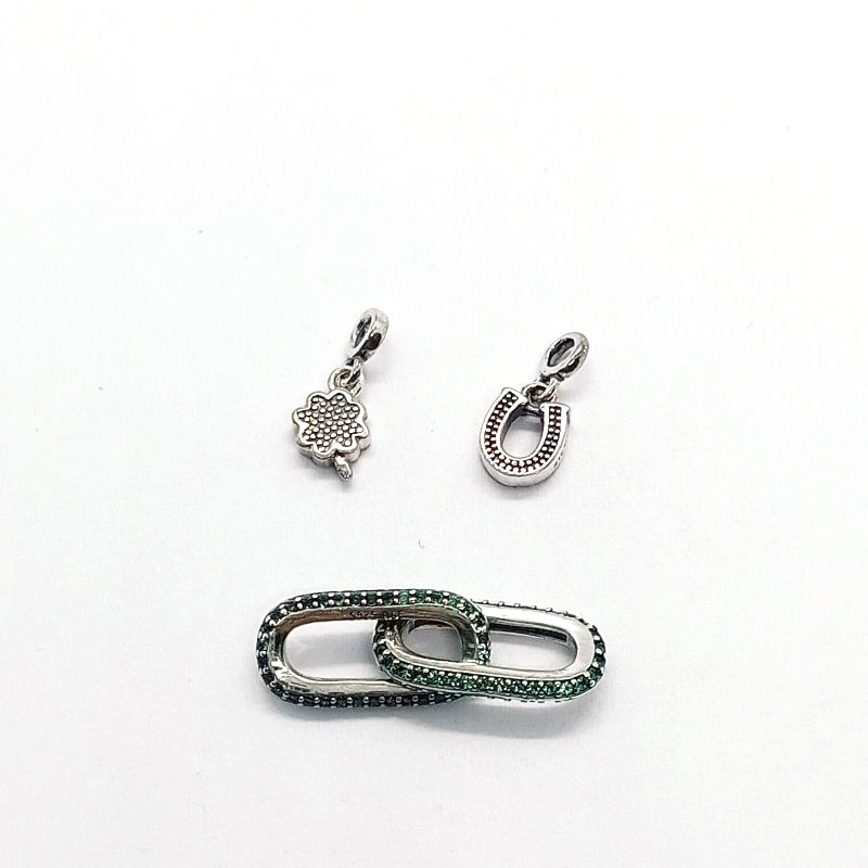 Pandora ME Lucky Styling Accents Trio Mini Dangle S925 ALE