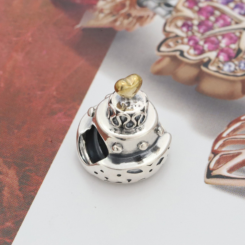 Pandora Sterling Silver  Celebration Cake Bead