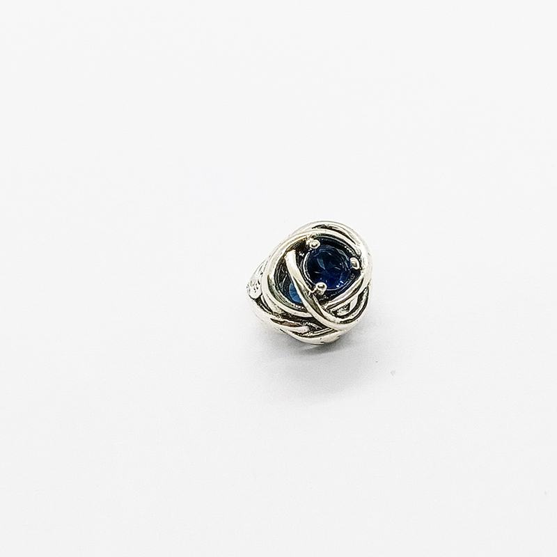 Pandora September Birthstone Eternity Circle Charm S925 ALE   Gift bag