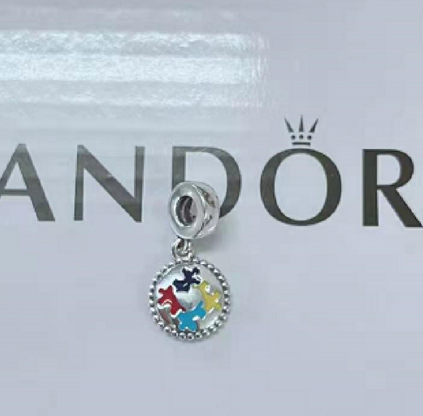 Pandora Dangle Charm Jigsaw Puzzle Piece Gift bag