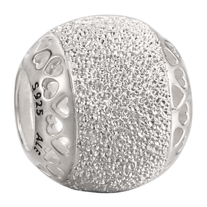 Pandora Glittering Hearts of Pandora Sterling Silver Charm