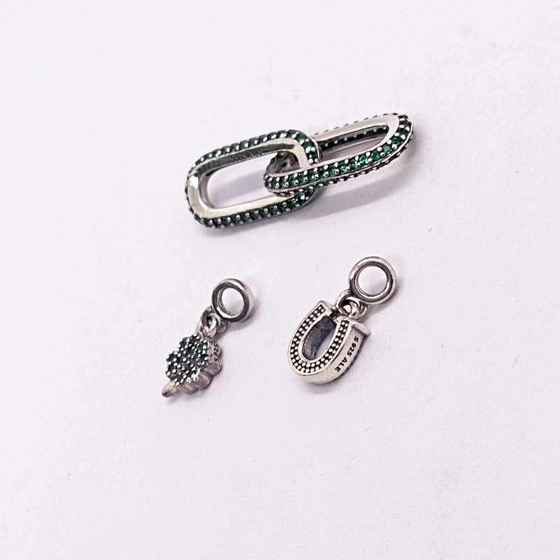 Pandora ME Lucky Styling Accents Trio Mini Dangle S925 ALE