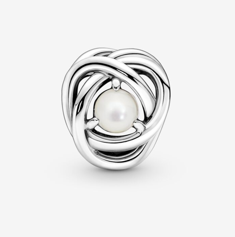 Pandora June Birthstone Eternity Circle Charm S925 ALE   Gift bag