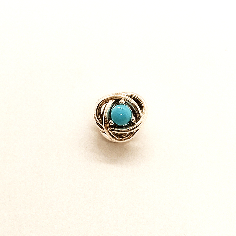 Pandora December Birthstone Eternity Circle Charm S925 ALE   Gift bag