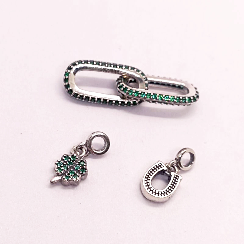 Pandora ME Lucky Styling Accents Trio Mini Dangle S925 ALE