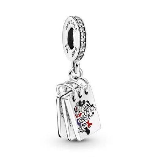 Pandora ALE S925 Mickey Minnie Goofy   Calendary CHARM
