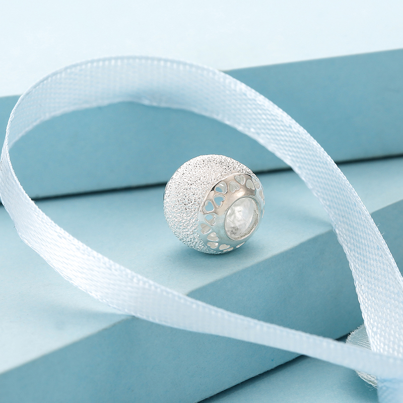 Pandora Glittering Hearts of Pandora Sterling Silver Charm