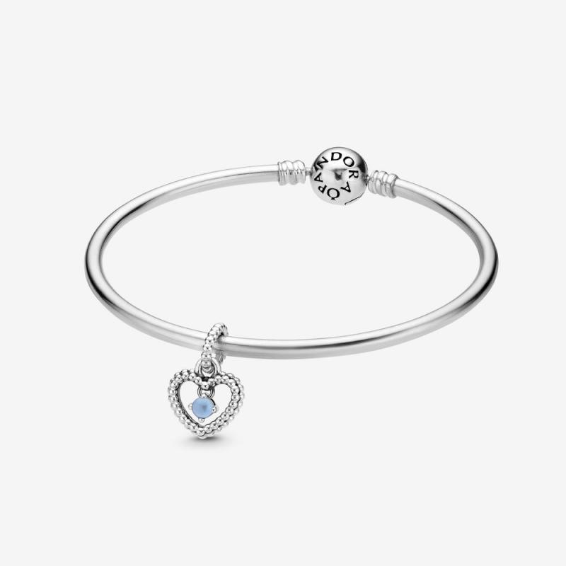December Birthstone Bangle Gift Set Gift bag ALE925