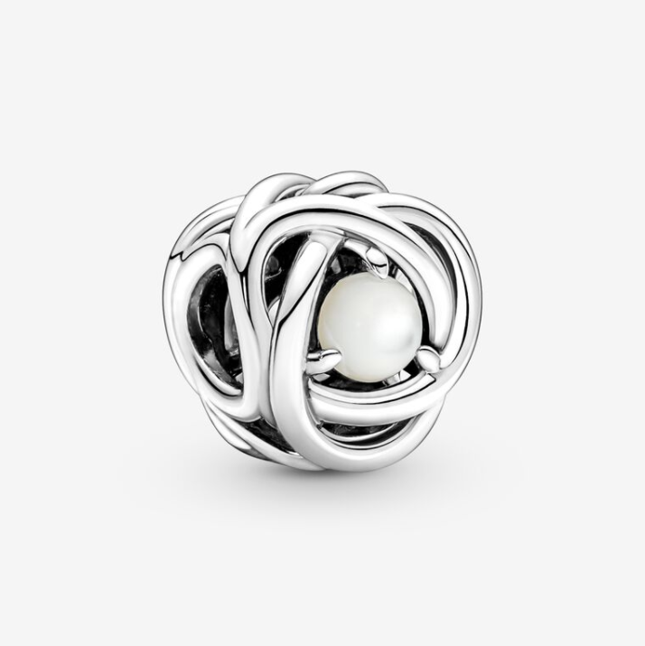 Pandora June Birthstone Eternity Circle Charm S925 ALE   Gift bag