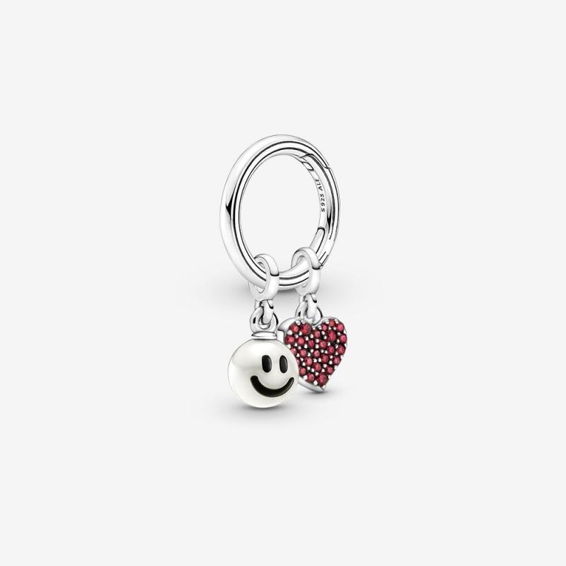 Pandora ME Happy in Love Styling Accents Trio Mini Dangle S925 ALE