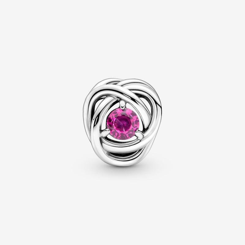 Pandora October Birthstone Eternity Circle Charm S925 ALE   Gift bag