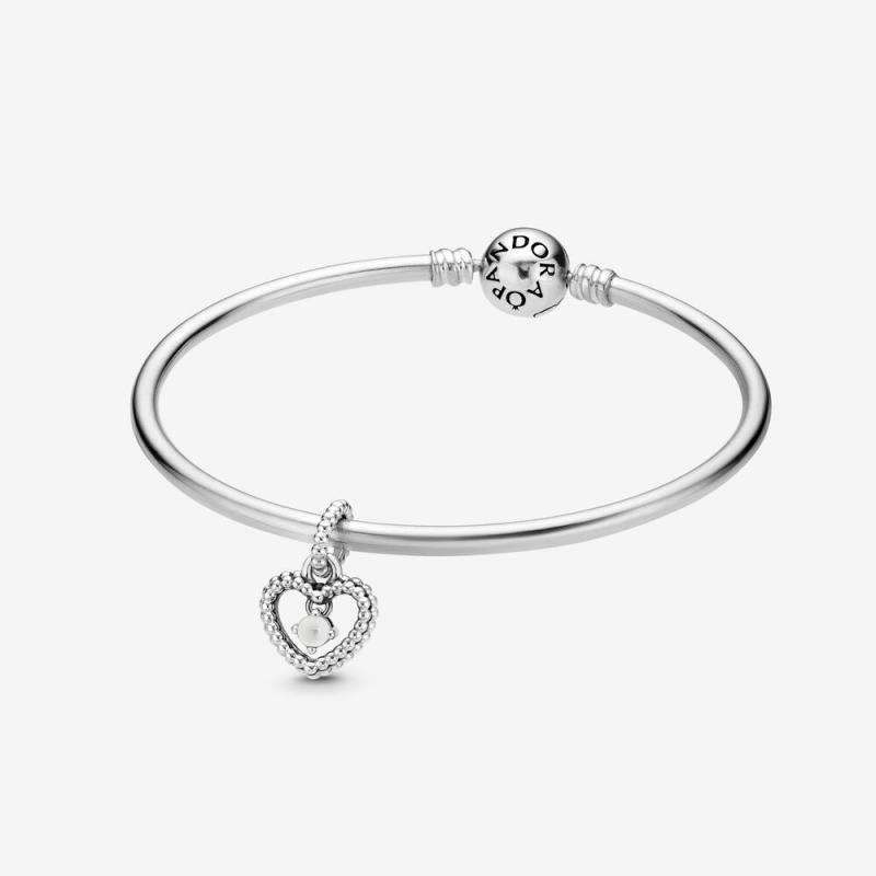 April Birthstone Bangle Gift Set Gift bag ALE925