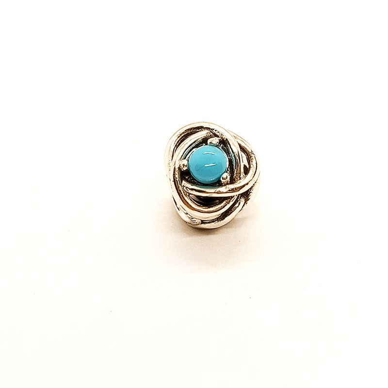 Pandora December Birthstone Eternity Circle Charm S925 ALE   Gift bag