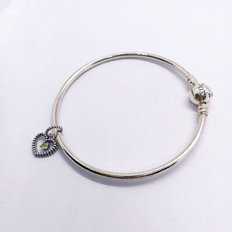 November Birthstone Bangle Gift Set Gift bag ALE925