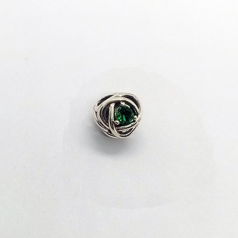 Pandora May Birthstone Eternity Circle Charm S925 ALE   Gift bag